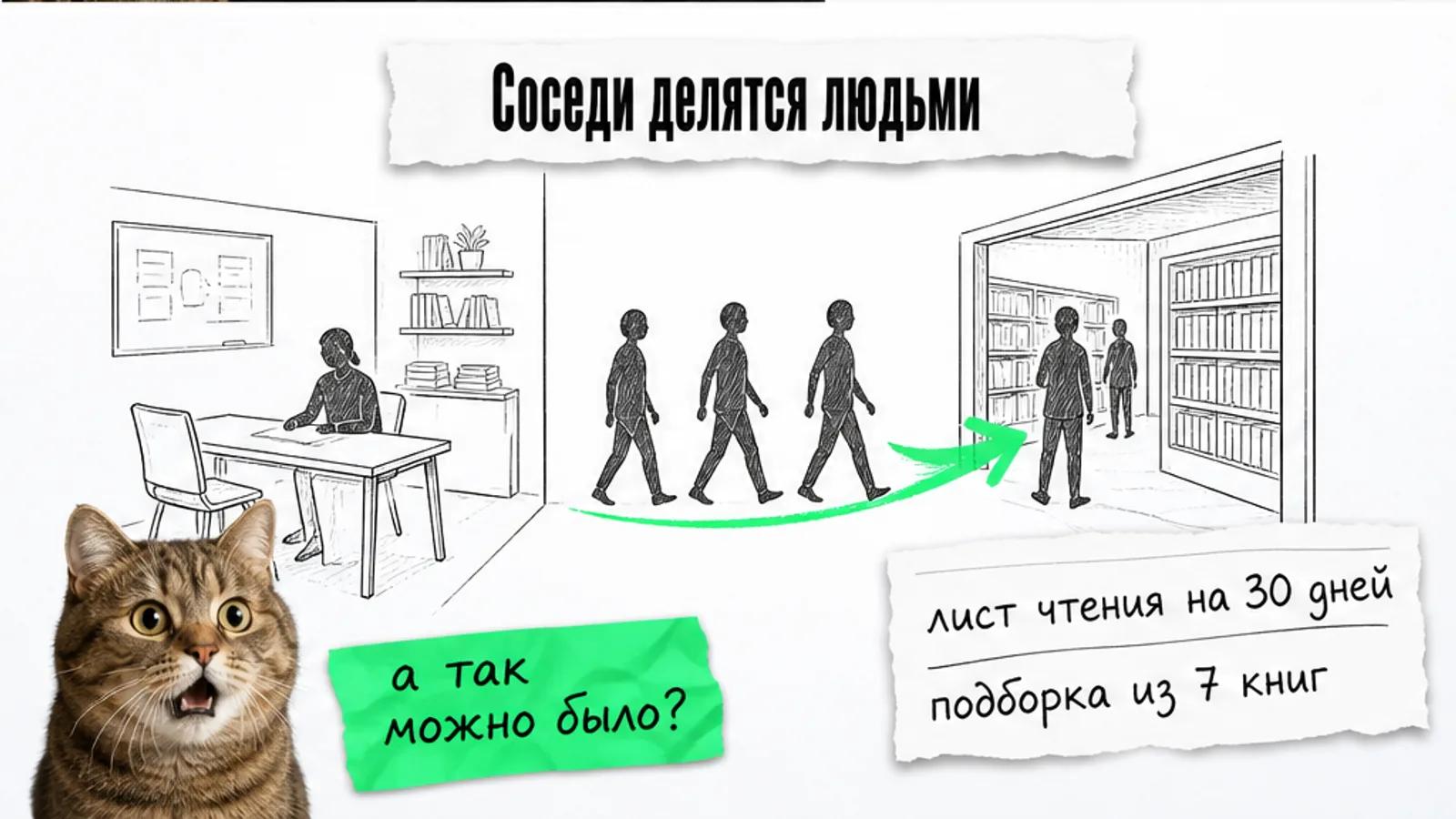 Ученики идут из образовательного центра в книжный магазин за листом чтения и подборкой книг.